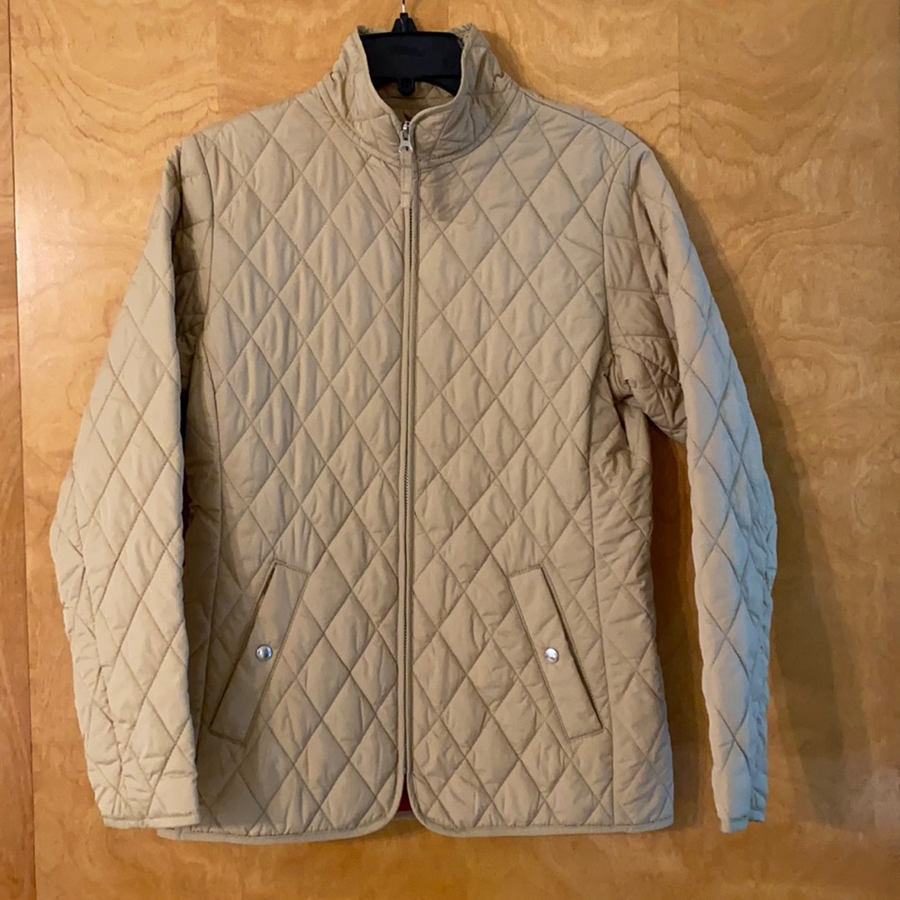 Lands' End quilted light weight jacket
